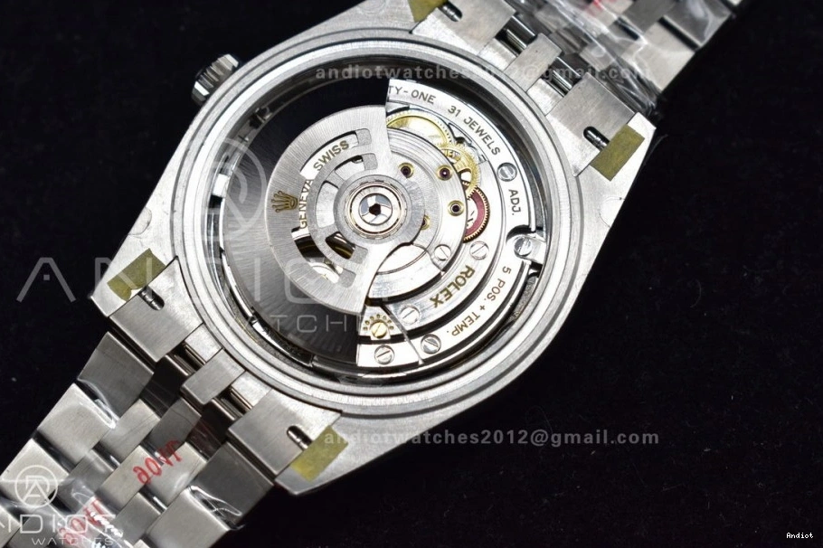 Clean Best 126334 DateJust On Steel SS Grey 41 Diamonds Edition 1:1 904L Jubilee Dial Bracelet VR3235 0519